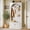 White, variant on 70.8 Inch Hall Tree with Bench and Shoe Storage, 3-In-1 Entryway Coat Rack with 4 Hooks, Slim Wooden Organizer for Mudroom Hallway Bedroom Modern Decor (Black)