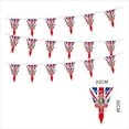 thumbnail image 5 of 2022 Queen Elizabeth II Platinums Jubilee String Flag Triangle Square Her Majesty The Queen 70th Union Jack Flags, 5 of 6