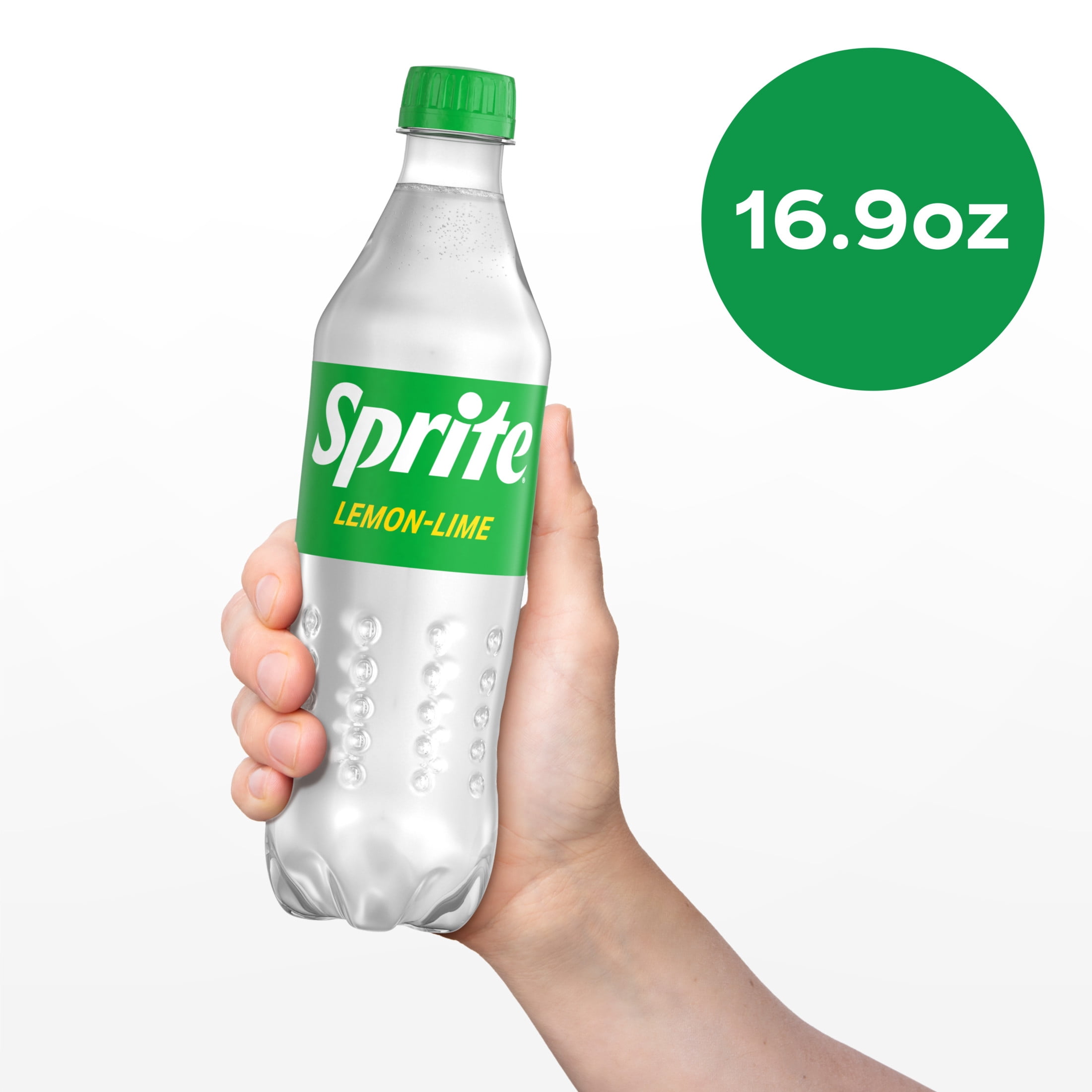 Sprite Lemon-Lime Caffeine Free Soda Pop Bottles, 16.9 fl oz, 6 Pack