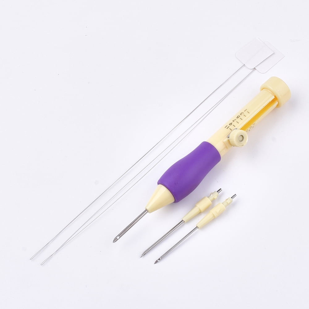 5sets ABS Plastic Punch Needle Colorful 116x19x23mm