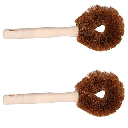 

Redempion 1pc/2pcs/3pcs Dish Cleaning Brush Home Kitchen Pot Pan Deep Cleaning Scrubber Long Handle Kitchenware Washing Tool 2pcs