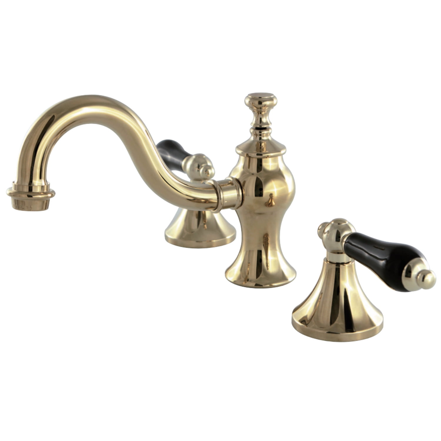 Kingston Brass KC7162PKL 8 in. Widespread Bathroom Faucet, Polished