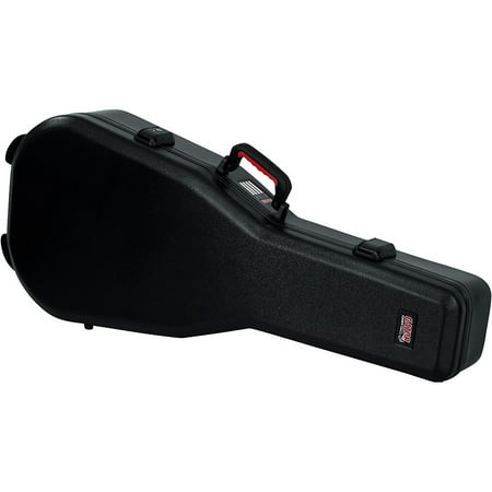 Gator Flight Pro TSA Series ATA Molded Acoustic Guitar Case Black (Best Guitar Flight Case)