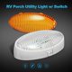 thumbnail image 2 of Lámpara LED para porche exterior Partsam, ovalada, 12 V, con interruptor, 2 of 8