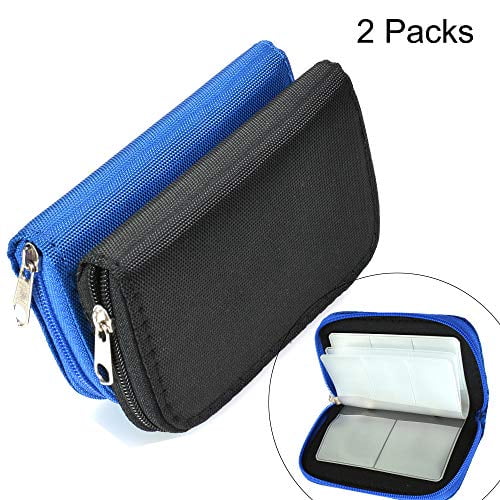New SDHC MMC CF 22 Micro SD Memory Card Storage Pouch Case Holder Card Container 