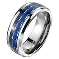 thumbnail image 3 of LaRaso & Co His Her Wedding Rings Set Simulated Sapphire Jewelry Engagement Ring Bands Men Women, 3 of 6