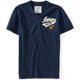 thumbnail image 1 of Camiseta gráfica con Cuello en V Aeropostale azul mediana, 1 of 2