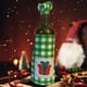 thumbnail image 1 of Funda antipolvo para botella de vino navideña, novedad, funda para botella de vino, suministros para fiestas a cuadros, 1 of 6
