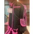 thumbnail image 2 of Hello Kitty Large 16" Black and Pink Ribbons Cargo Rolling Backpack, 2 of 4