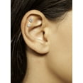 thumbnail image 6 of 18g CZ Cartilage Flat Black, 2-Pack, 6 of 7