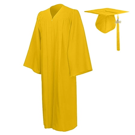 

Hunpta Student Graduation Gowns Hat Dress 2020 Charm Pendant Suit Solid Color Long Sleeve