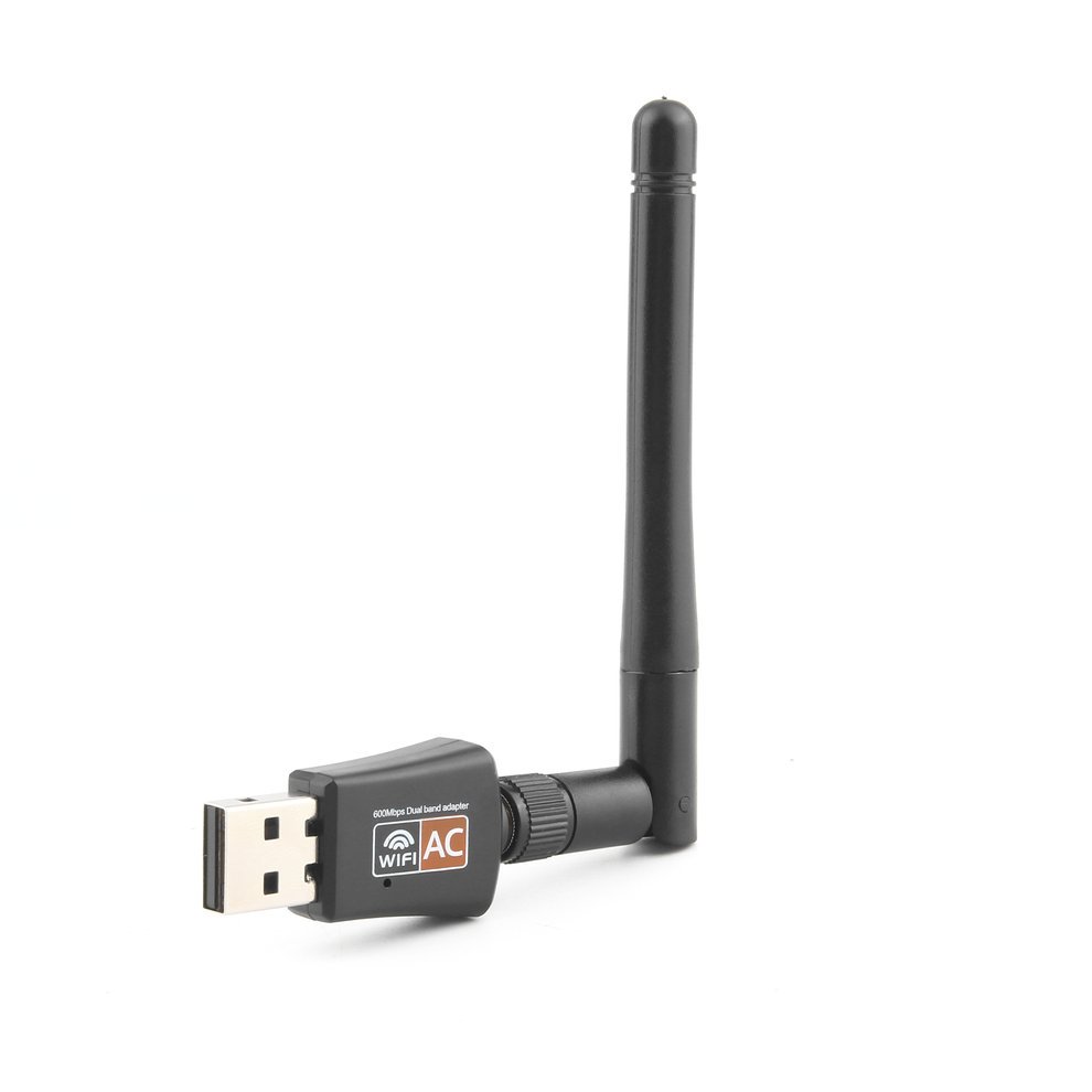 600mbps Dual Band Usb Wifi Adapter Network Card Aerial 802 11ac 5ghz 2 4ghz Walmart Canada