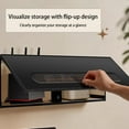 thumbnail image 7 of Wifi Router Storage Box,Wood Cable Management Organiser Box, Power Strip Cable Management Hider Rack,Home Decoration for Bedroom, Living Room, 7 of 7