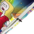 thumbnail image 4 of Thickened Bed Three Piece Set, Cartoon Rick And Morty Printed Soft Bedding Set With Pillow Shams 79"x90", 4 of 8