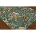 thumbnail image 2 of Tayse Area Rugs: Capri Rug: CPR1009 Blue: 2'3'' x 7'7'' Runner, 2 of 3