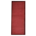thumbnail image 2 of RUGSOTIC CARPETS HAND KNOTTED WOOL AREA RUGS - 2'6''x10', Runner, Red, Contemporary Modern Design, High Pile Thick Handmade Anti Skid Area Rugs for Living Room, Bed Room (T00205), 2 of 5