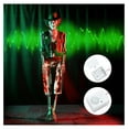 Life Size Skeleton Poseable with Lights, Full Size Western Skeleton