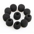 thumbnail image 1 of Shisuyan Wind Protection Mic Shield High Density Foam 10Pcs 0.4In Inside Diameter 1.4In Length, 1 of 4