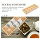 thumbnail image 3 of Caja de madera para guardar bolsitas de té, organizador de sobres de azúcar para armarios, 3 of 6