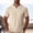 (Casual 313)Khaki, variant on Mens Casual T-Shirt Solid Color T Shirt Fashion Summer Short Sleeve V-Neck Sport Loose Sport Tops Tees