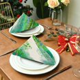 thumbnail image 3 of GZHJMY Silent Forest Napkins Reusable Washable Cloth Napkins Set of 4, Soft Comfortable Dinner Napkins for Family Weddings Holiday Party 20 X 20 Inch Washcloths, 3 of 7