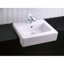 american standard 8412000.002 boxe semi- countertop sink towel bar