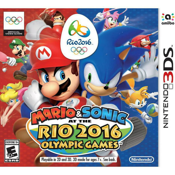 Mario And Sonic Rio 2016 Nintendo 3ds Walmart Com Walmart Com
