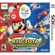 Angle View: Mario And Sonic Rio 2016 (Nintendo 3DS)