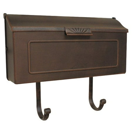 Sol 72 Outdoor Bali Horizontal Wall Mounted Mailbox - Walmart.com