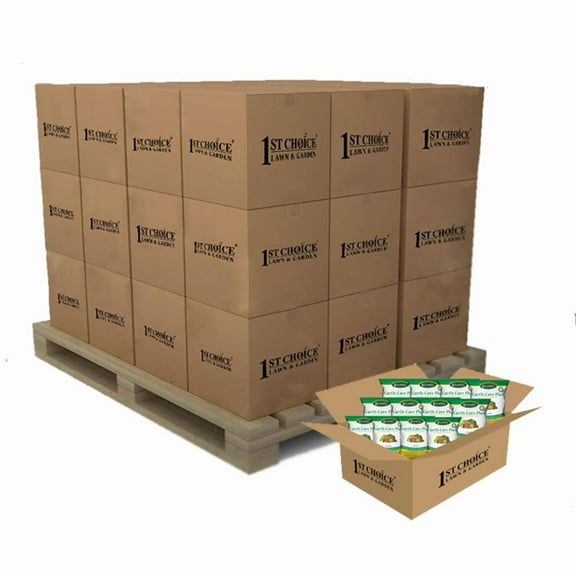 Earth-Care Plus 5-6-6 Organic Fast Acting Fertilizer for Plants - Water-Soluble Plant Food for Vegetables, Trees, Flowers - Boost Growth for Lawns, & Gardens 1728lb (432 Packs Pallet)