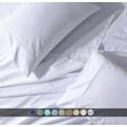 thumbnail image 2 of Luxury Crisp & Cool Percale Sheet Set - Extra Deep Fitted (22-Inches), 2 of 3