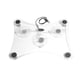 thumbnail image 1 of Almohadilla de enfriamiento para computadora 3 ventiladores de plástico USB para computadora portátil, luz LED, radiador, soporte Clooer para computadora de 13 pulgadas Inevent EL000739-00B, 1 of 7
