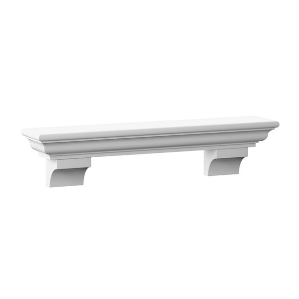 48" Mantel Shelf with Optional Corbels