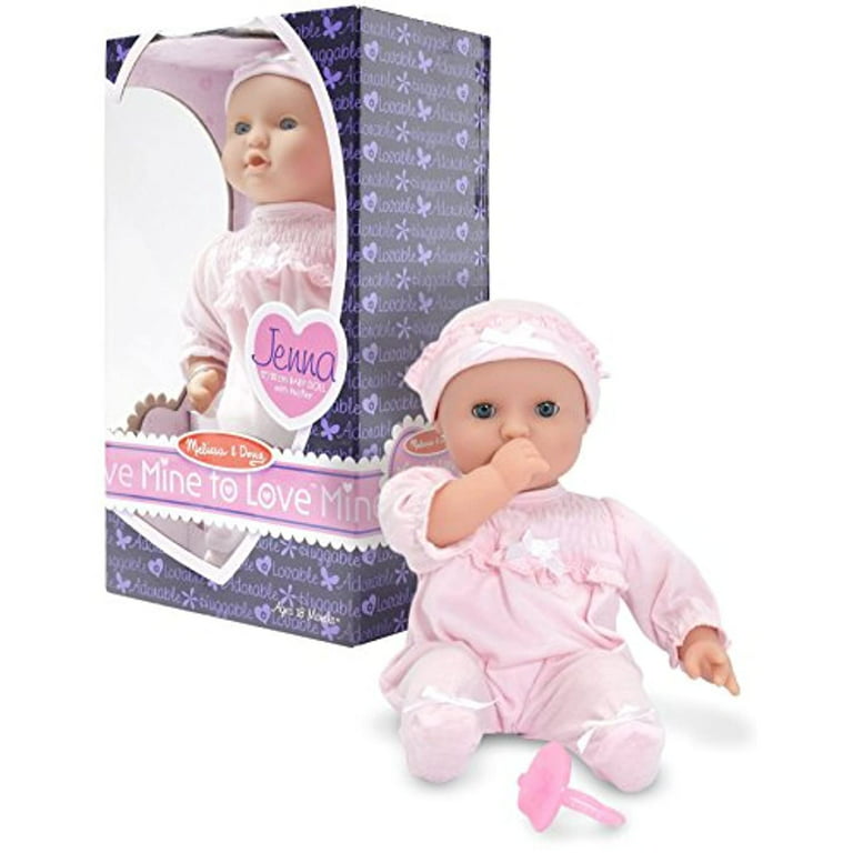 Melissa & Doug Mine to Love - 12 Jenna Baby Doll