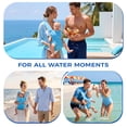 thumbnail image 5 of Baby Carrier for Infants & Toddlers - Ergonomic Lightweight Harness for Mom and Dad - Quick-Dry Waterproof for Pool Beach Travel - Blue, 5 of 5
