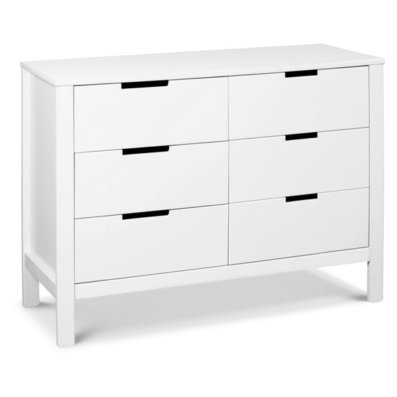 Carter's by DaVinci Colby 6-Drawer Dresser in White