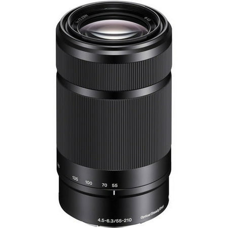 Sony Alpha a6000 Mirrorless Interchangeable-Lens Camera with 16-50mm and 55-210mm Lens - Black