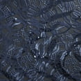 thumbnail image 3 of Zelouf Abstract Sequin Embroidery  , Sewing, DIY, Crafts Fabric by the Yard, Navy, 20 Yard, 3 of 3