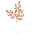 thumbnail image 1 of Vickerman L186688 22 in. Copper Matte Mistletoe Leaf Spray, 12 per Bag, 1 of 3