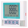 thumbnail image 1 of Temperature Humidity Data Logger, Use Easily High Accuracy Measurement LCD Display Temperature Humidity Recorder  For Industry 26W Group Data, 1 of 8