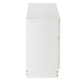 thumbnail image 6 of 3-Drawer Dresser, Modern Storage Chest of Drawers, Wood Dresser Chest with Metal Handle, Bedside Nightstand, for Bedroom, Living Room, Closet, Entryway, Hallway,White, 6 of 9