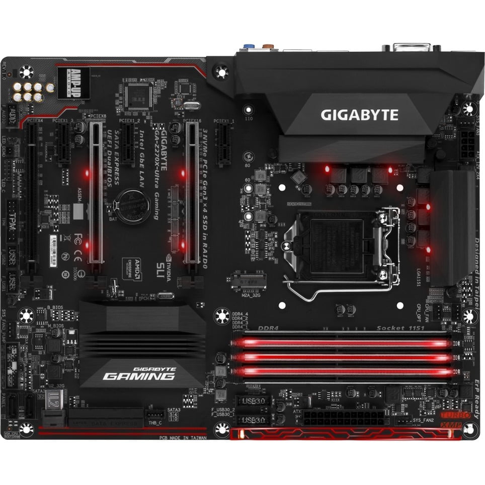 Gigabyte Ultra Durable GA-Z270X-Ultra Gaming Desktop Motherboard, Intel