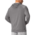 thumbnail image 6 of Wire2wire Men's Lightweight Performance Baseball Training Hoodie Light Grey 3Xl, 6 of 9
