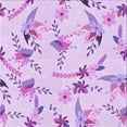 thumbnail image 1 of Ahgly Company Machine Washable Indoor Square Transitional Heliotrope Purple Area Rugs, 6' Square, 1 of 7