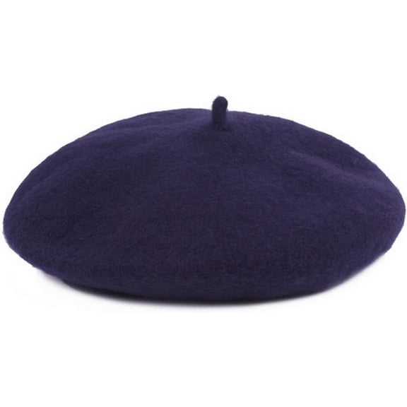 YooGuoGuo Women Classic Wool French Beret Hat Artist Hat Solid Color Warm Beanie Cap