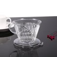 thumbnail image 4 of Rdeghly Filtres à Café, Goutteurs à Café, Filtre à Café Réutilisable Transparent en Forme de Cône Outil de Fabrication de Saveurs Pures, 4 of 8