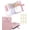 Pink, variant on 2026 Upgraded Mini Tract Holder,Mini Field Service Organizer – Premium Tract Holder & Ministry Supplies Gift for Pioneers & Teenagers – Slim Multi-Pocket Literature Folder (Pink)
