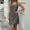 (Fashion 124)Dark Gray, variant on Aimik Women's Sleeveless Cotton Blend Mini Dress Summer U Neck Strap Solid Mini Dress with Pocket Loose Casual Tunic Short Dress