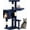 Navy Blue, variant on Wangbujianwang 36-inch Cat Tree Tower for Indoor Cats with Scratching Post and Cat Condo, Dark Grey, Multi-Level Playhouse for Pets