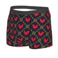 thumbnail image 2 of Wukai Red Rooster Print Men’s Underwear Breathable Boxer Briefs,&nbsp;Moisture Wicking & Breathable-X-Large, 2 of 7